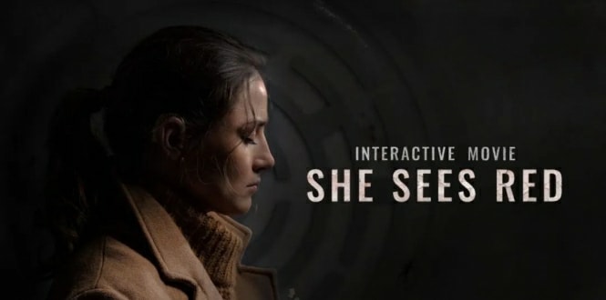 《她看见红色》中文版：是一款惊悚类的真人互动电影游戏
