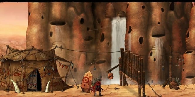 《血洒四方》英文版 是一款以意大利西部荒野为背景的平台动作游戏，具有回合制战斗