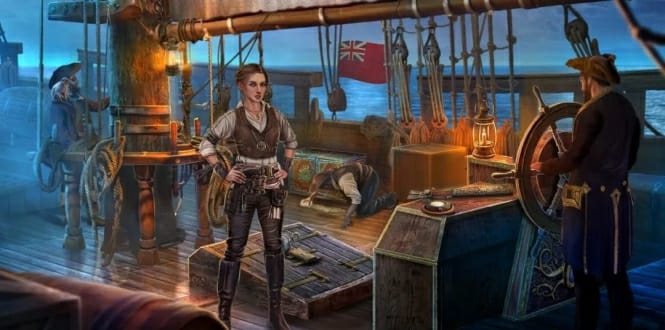 《神秘潮汐：皇家港口》英文版 是一款休闲冒险游戏