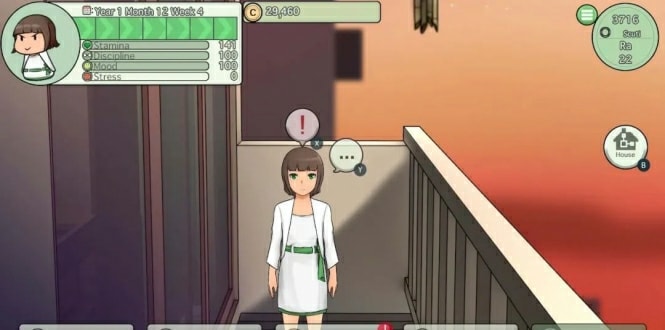 《熙儿·芬奇 成长日记/女儿养成模拟器》中文版 是一款模拟养成游戏