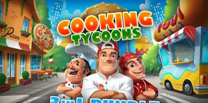 《烹饪大亨3合1》英文版 是一款策略类模拟经营游戏