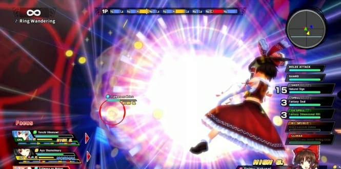 《东方天空竞技场：幻想乡空战姬》是一款东方同人3D动作格斗游戏