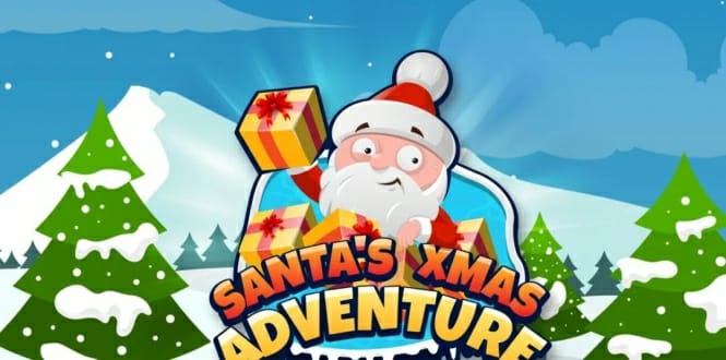 《圣诞老人的圣诞冒险》英文版：是一款经典的益智游戏