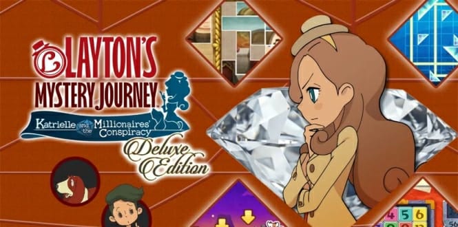 《雷顿神秘之旅：卡特丽艾尔和大富豪的阴谋DX》日文版 是一款推理解谜游戏